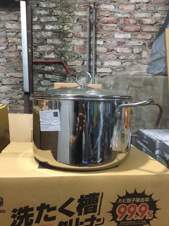 Nồi luộc gà Trimax Elmich 26cm dòng inox 304, đáy đúc liền cao cấp