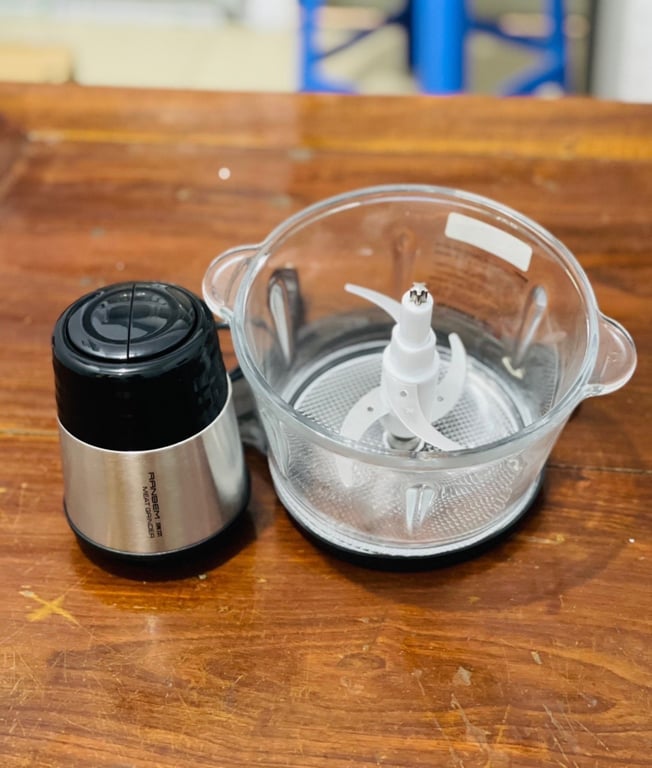 MÁY XAY THỊT ĐA NĂNG CỐI THUỶ TINH RANBEM 224A