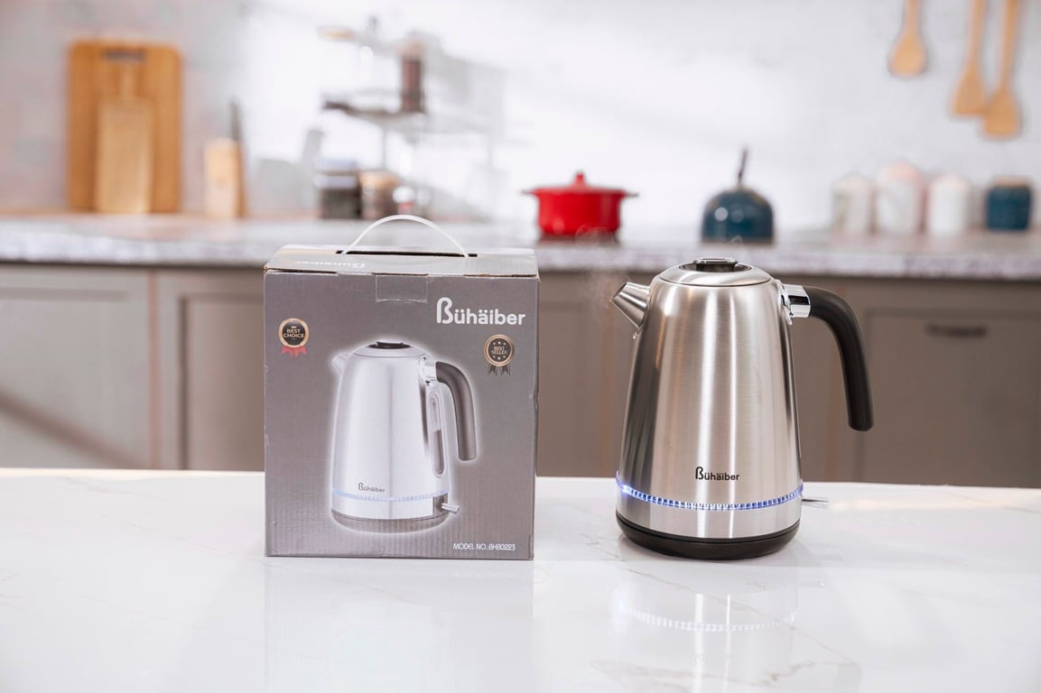 Ấm Siêu Tốc Inox Thế Hệ Mới Bühäiber 1.7L BHB0223