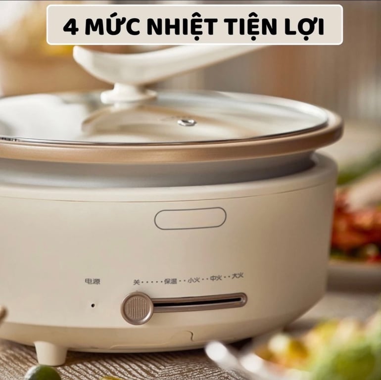 Nồi Lẩu Điện Đa Năng Bear Chính Hãng 5L DHG-P50F1