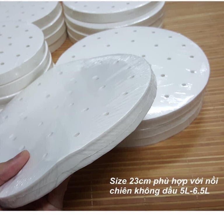 GIẤY NẾN ĐỤC LỖ TRÒN DÙNG CHO NCKD PACK 400 TỜ size 20-23