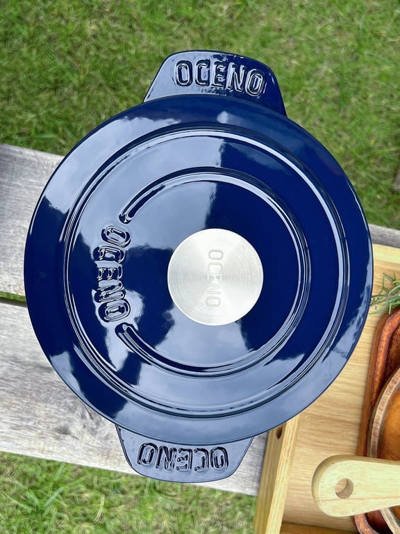 Nồi gang dáng cao Oceno 20cm (cao 13cm)