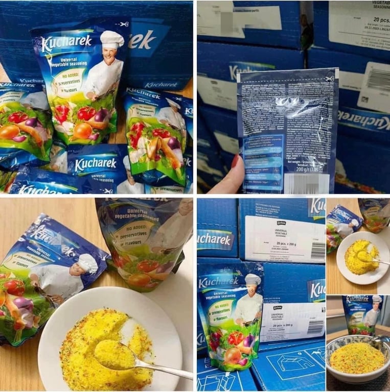 Hạt nêm hữu cơ kucharek gói 200gr