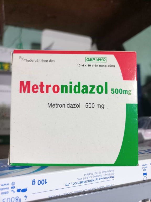 Metronidazol 500 đồng nai h/100v