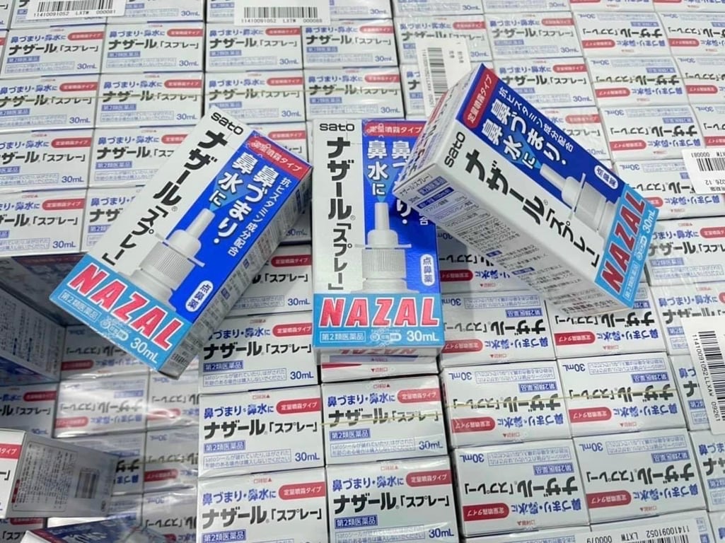 XỊT XOANG NAZAL NHẬT BẢN