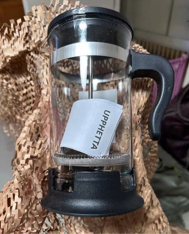 ẤM THỦY TINH PHA CAFÉ, PHA TRÀ UPPHETTA IKEA