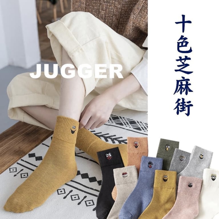 set 5 đôi tất nữ cotton