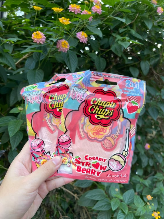 Túi Thơm Chupa Chups hương kẹo dâu - thơm xuất sắc