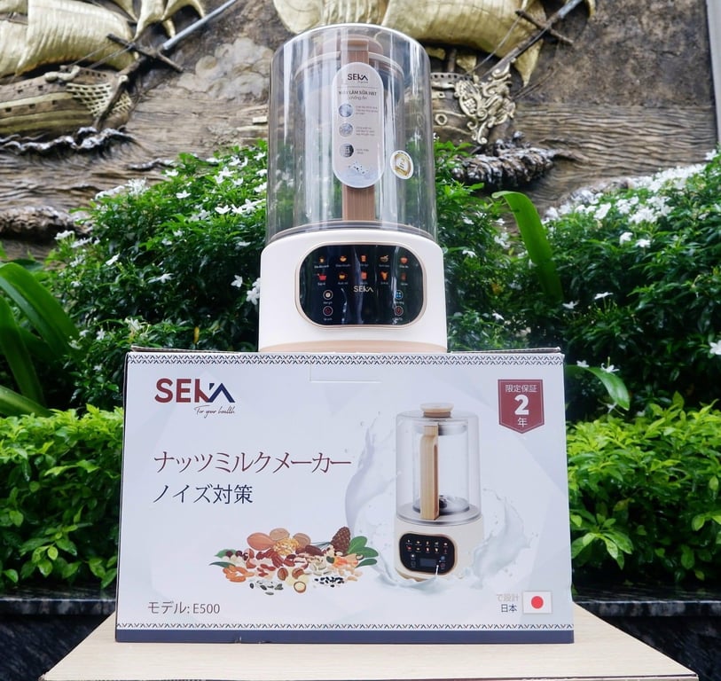 MÁY LÀM SỮA HẠT GIẢM TIẾNG ỒN SEKA E500