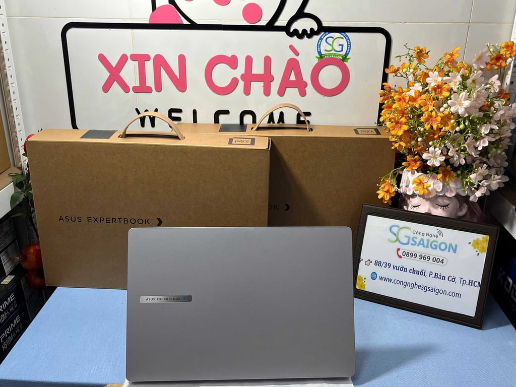 Laptop ASUS ExpertBook P1403CVA-i516-50W (Intel Core i5-13420H | Intel UHD | 14 inch FHD | 16GB | 512GB | Xám | Win 11)