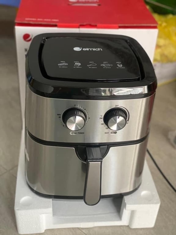 NỒI CHIÊN KO DẦU ELMICH 9.2 lít