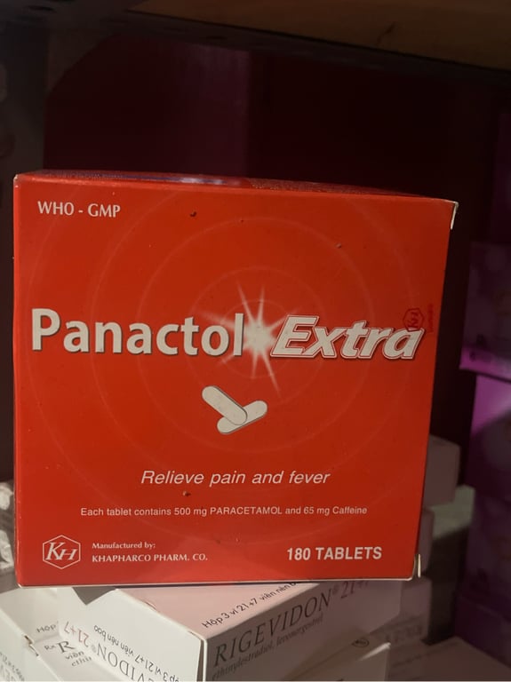 Panactol extra h/180v nén