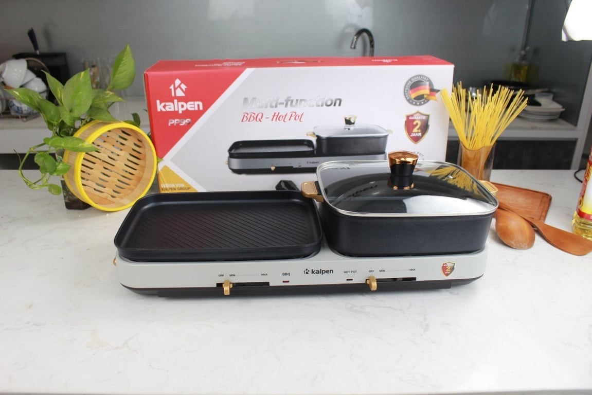 BẾP NƯỚNG LẨU ĐA NĂNG KALPEN PP99 2200W