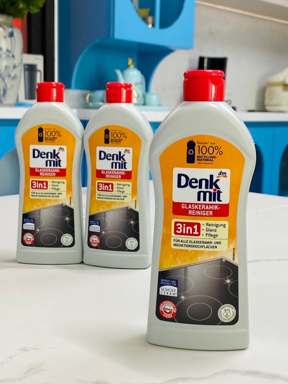 DUNG DỊCH TẨY RỬA BẾP TỪ DENKMIT 3IN1 – 🇧🇪🇧🇪HÀNG NỘI ĐỊA ĐỨC