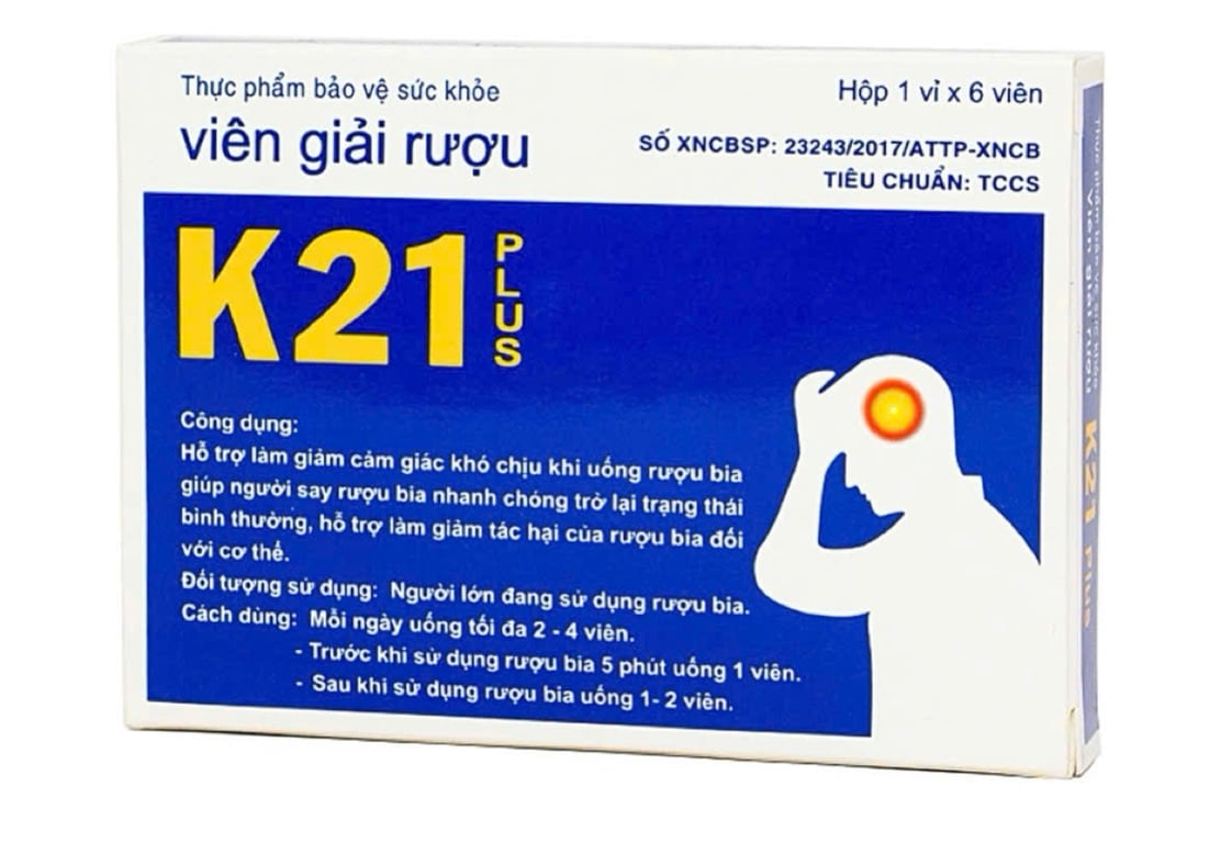 K21 viên giải rượu