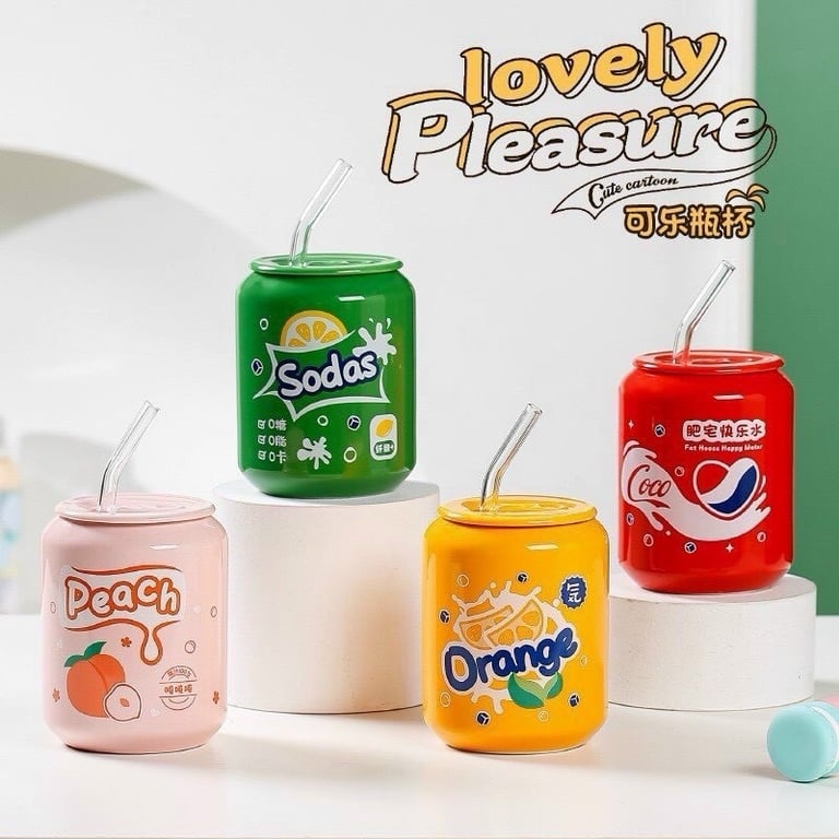 CỐC SỨ CÓ NẮP 420ml