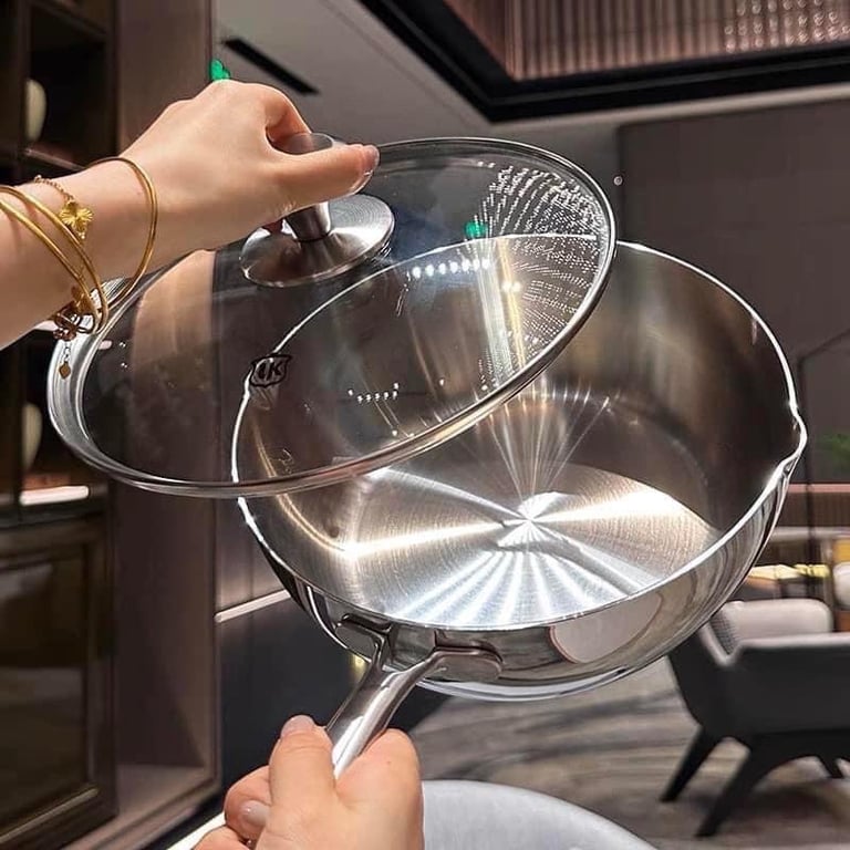 Chảo sâu lòng Lunkai  size 26cm