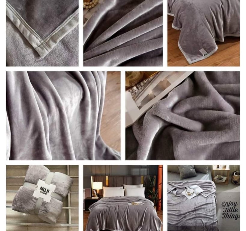 CHĂN LÔNG XUẤT NHẬT MUJI 2mx 2m3 MC12