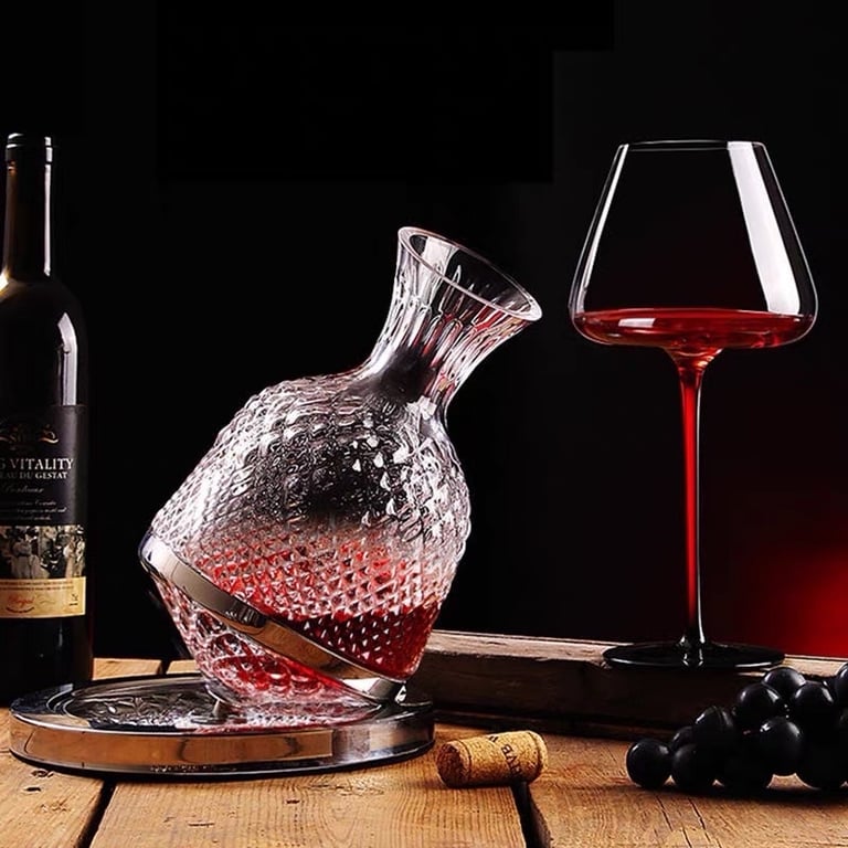 DECANTER ĐẾ XOAY