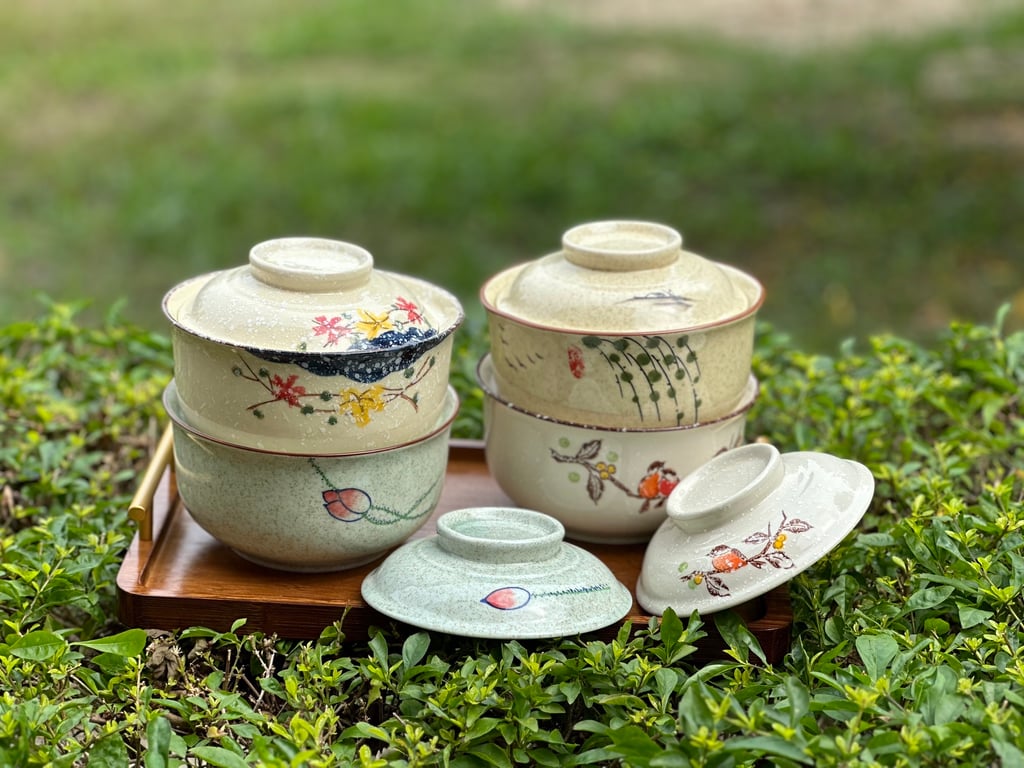 TÔ SỨ 750Ml HOẠ TIẾT CỔ KÍNH SIÊU SANG