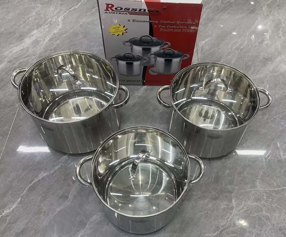 Set 3 NỒI LUỘC GÀ ROSSNER - AUSTRIA