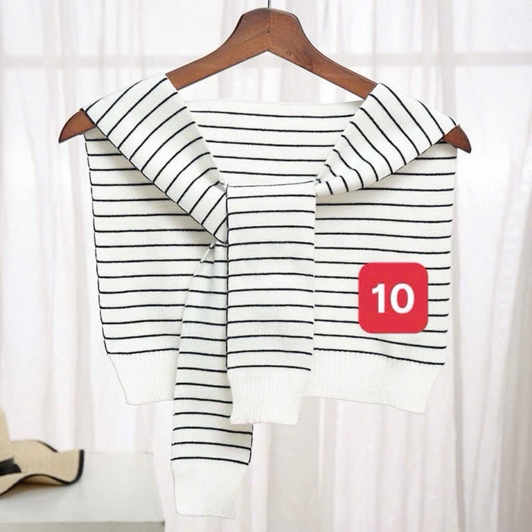 khăn choàng vai giả áo Basic Color