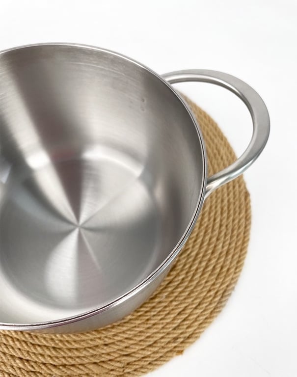 KG64 - Nồi om cá 5 lớp kẹp đồng Kingnem 16cm