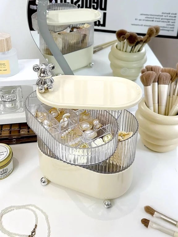 Hộp Để Đồ Đa Năng 3 Tầng Xoay 360 độ - UF512