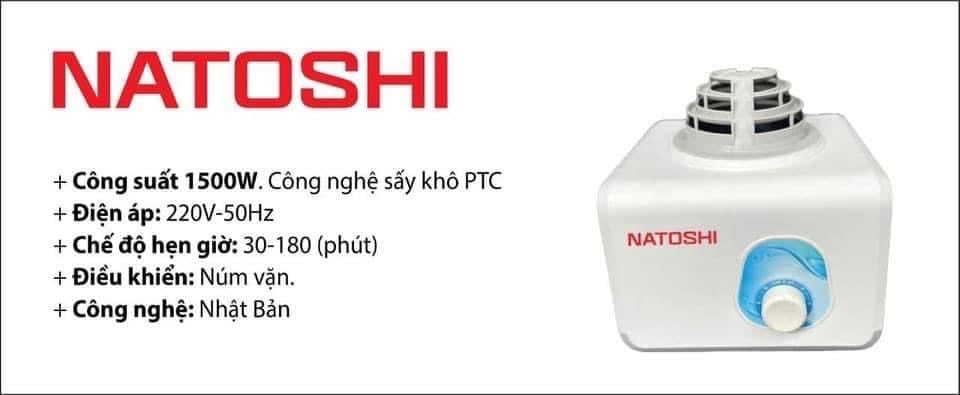 Sắm ngay tủ sấy Natoshi NS--03CD