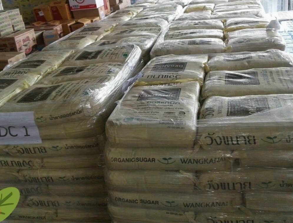 đường mía thô Thái Lan hữu cơ của Wangkanai