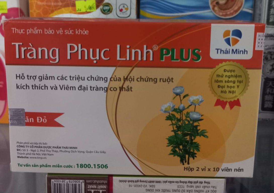 Tràng phục linh Plus hộp 20 viên
