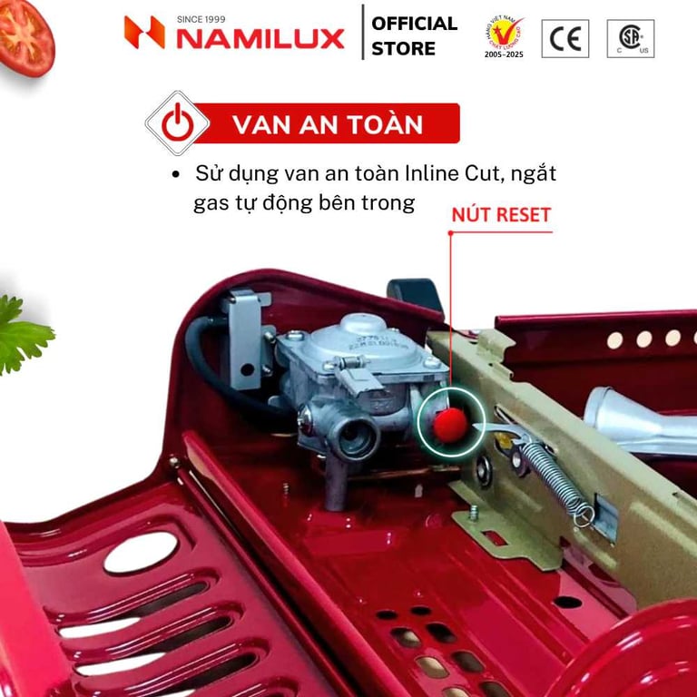 Bếp Gas Mini Namilux NLN-191PF