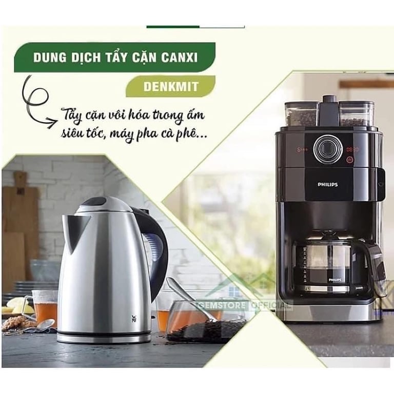 Dung dịch tẩy cặn canxi  Denkmit Entkalker (250ml)