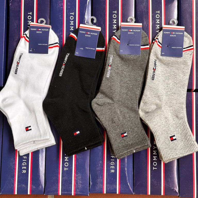 set 5 đôi Tất TOM.MY HIL.FIGER Hàng Xuất Dư Hãng