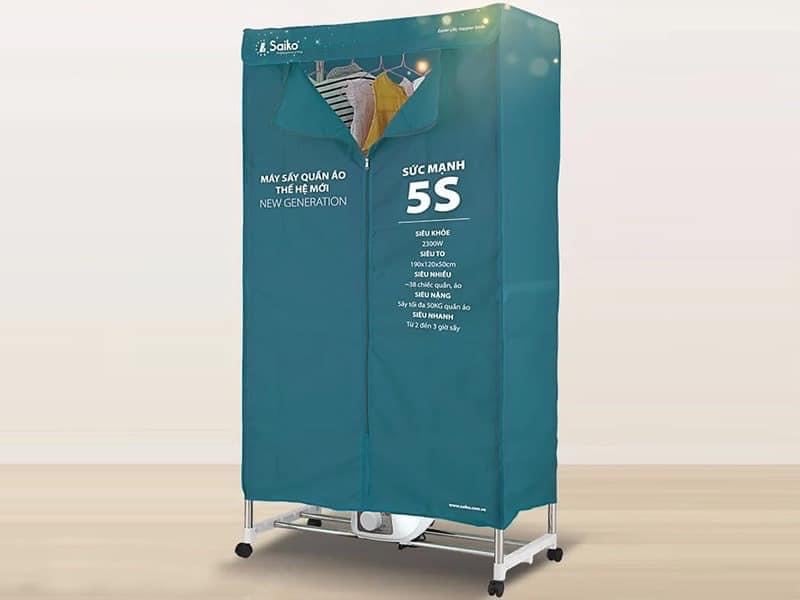 TỦ SẤY QUẦN ÁO SAIKO CD2300