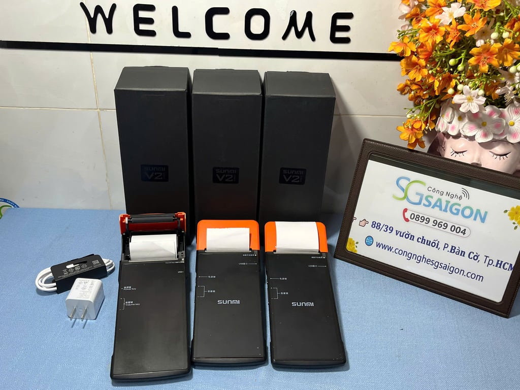 Máy pos cầm tay Sunmi V2 Pro