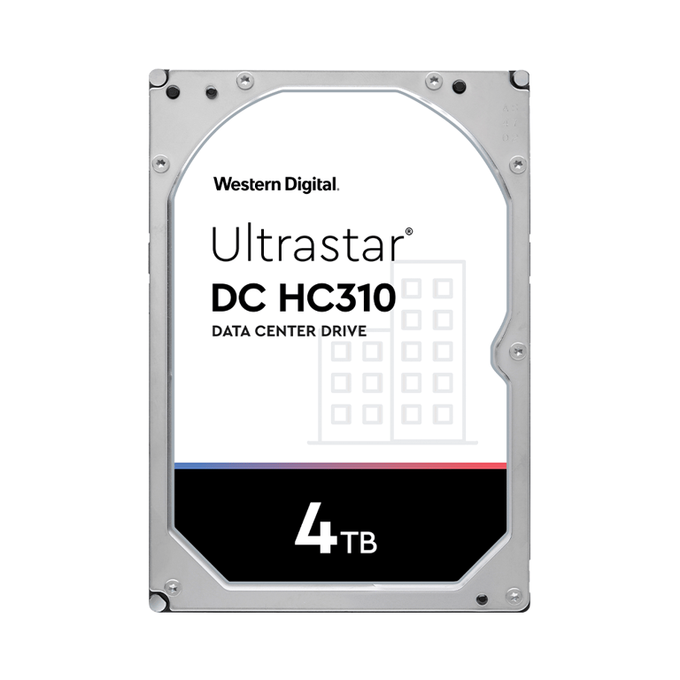 Ổ Cứng HDD WD Ultrastar HC310 4TB 3.5 inch SATA Ultra 512N SE 7K6 256MB Cache 7200RPM HUS726T4TALA6L4