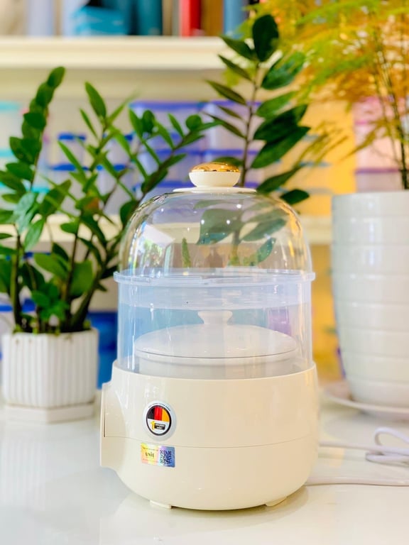 Nồi nấu chậm USC102W với 2 tầng: Nấu - Hấp tiện lợi