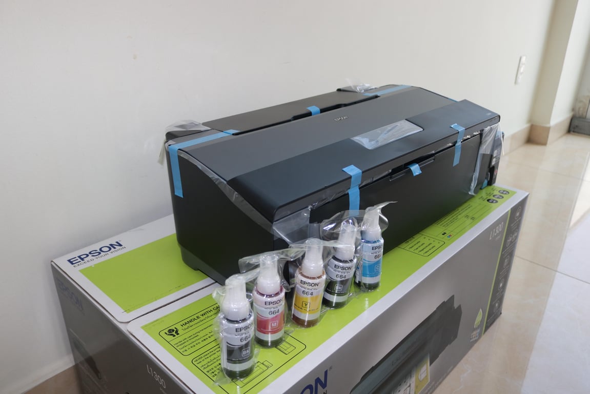 Máy In Phun Màu A3 Epson L1300 - Chính Hãng