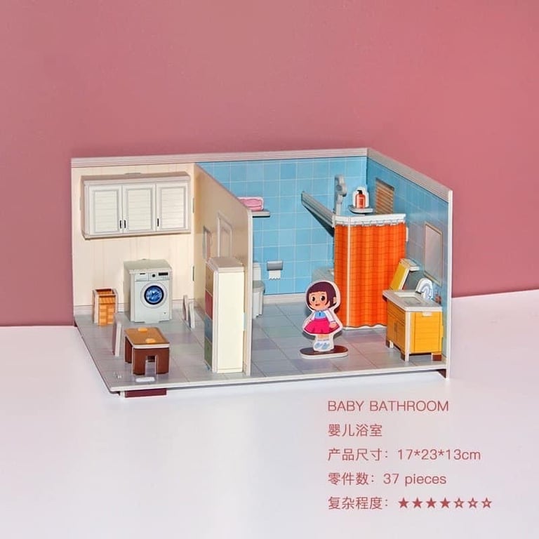 ĐỒ CHƠI LẮP GHÉP NHÀ 3D DIY