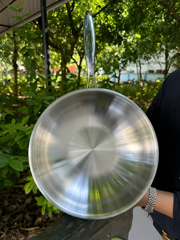 Chảo sâu lòng 5 lớp liền khối GumeKorea size 28