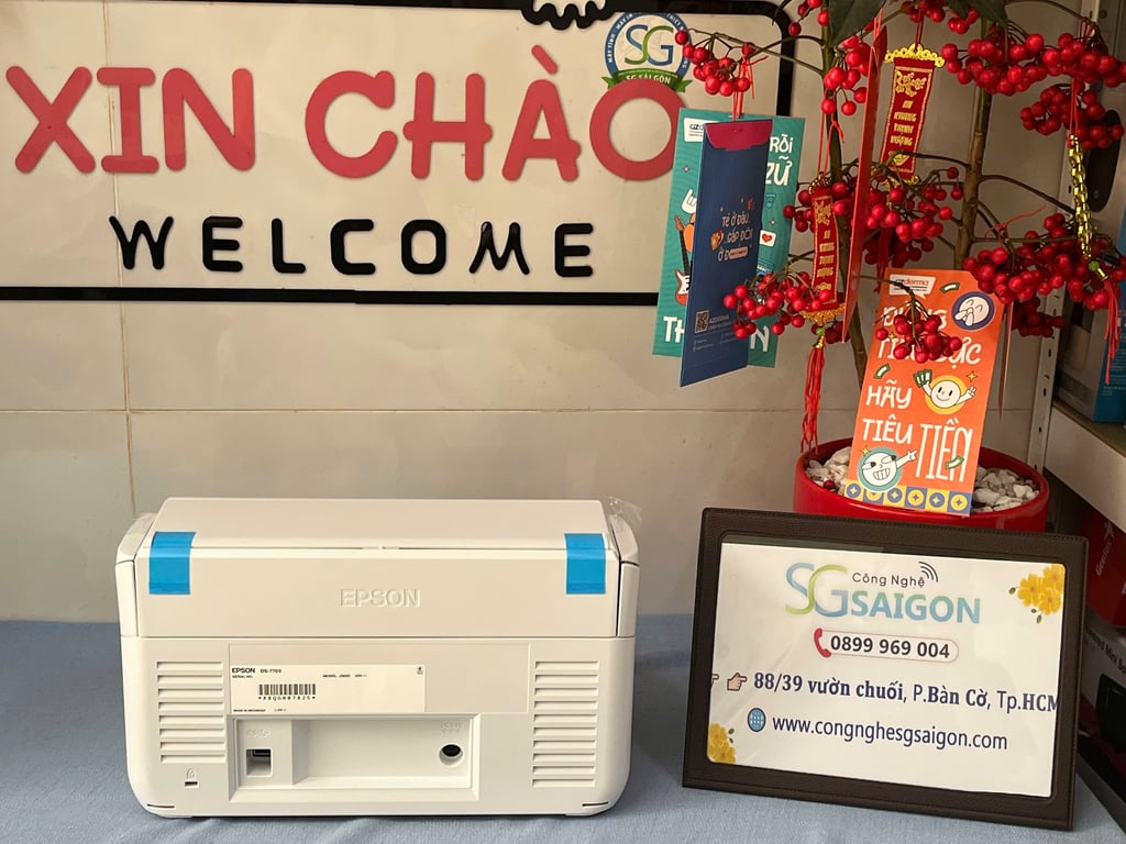 Máy Scan Epson DS-770 (A4/A5 | Đảo mặt | ADF | USB | LAN | WIFI)