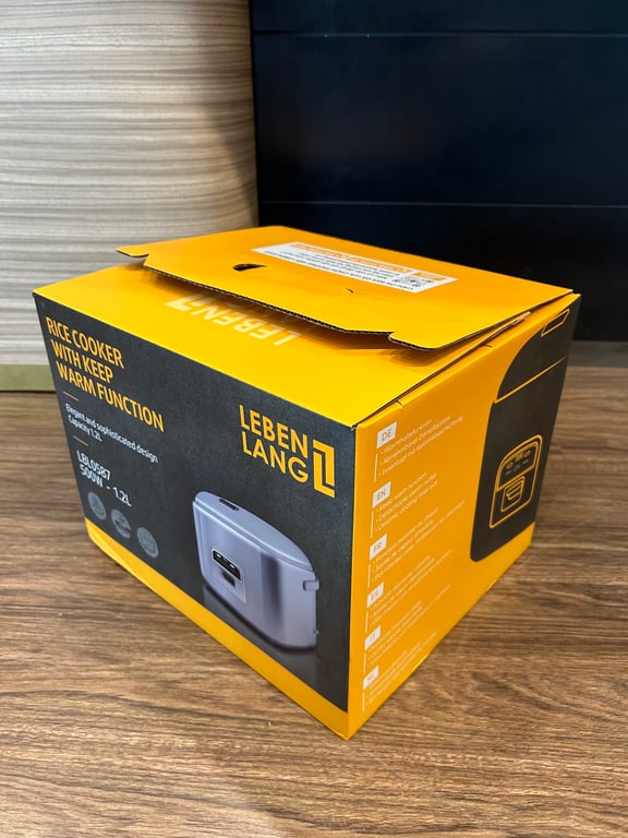 Thơm ngon như cơm nhà nấu với nồi cơm điện Lebenlang LBL0587