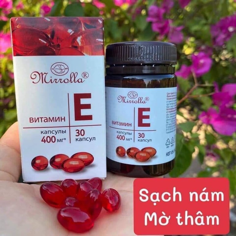 Vitamin E đỏ Nga 400mg