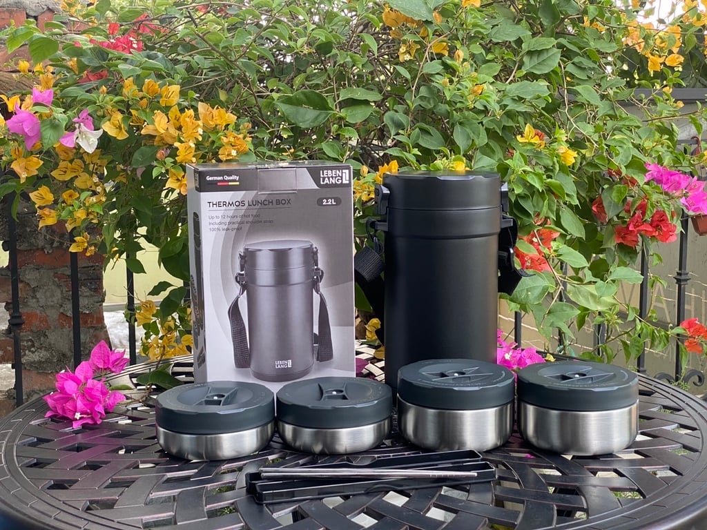 Hộp cơm Lebenlang Đức LBT856 2200ml
