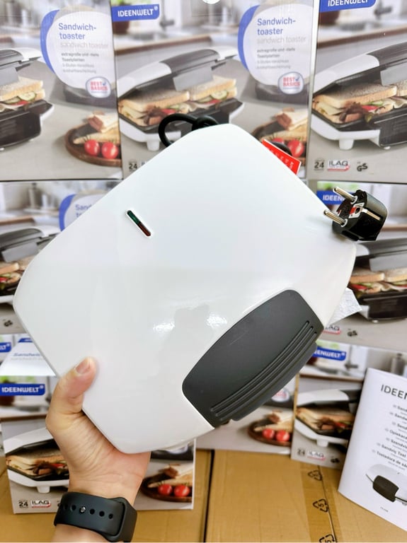 MÁY NƯỚNG BÁNH IDEEN WELT WAFFELEISEN Đức 1200W