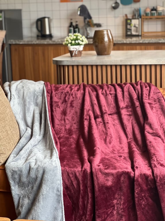 Chăn DUO CASHMERE - Siêu mềm - siêu ấm Kaiyo Nhật Bản