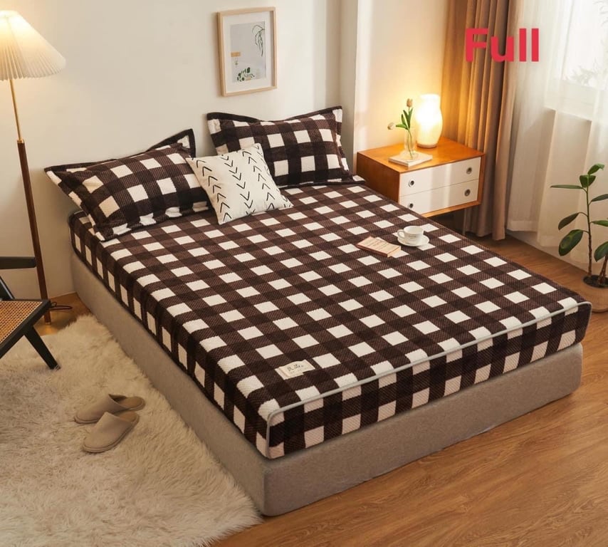 Set 3 món 1 Ga + 2 vỏ gối lông thỏ xuất mỹ - KIRKLAND