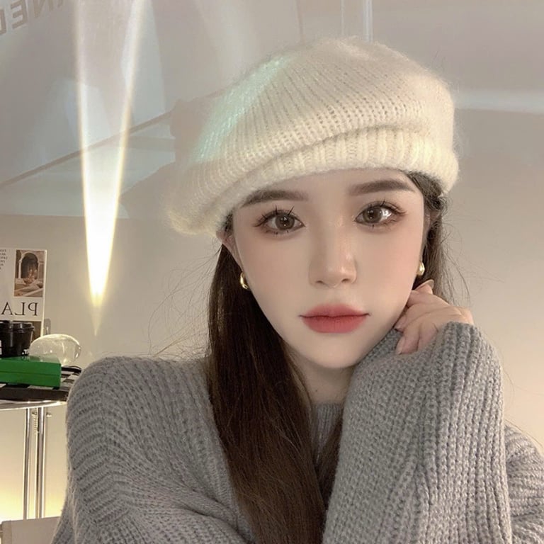 mũ nồi mohair siêu xinh