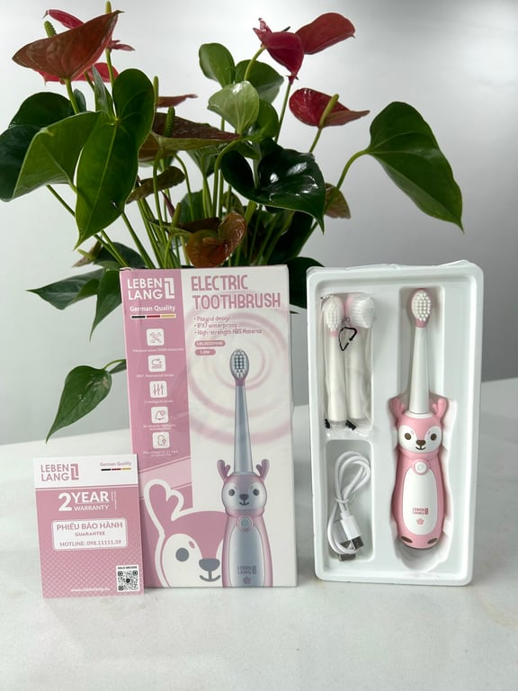 Bàn chải điện cho bé Lebenlang LBL3021